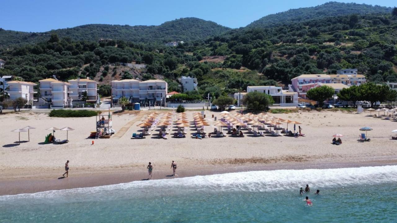 Studios Magda Paralia Vrachou Esterno foto