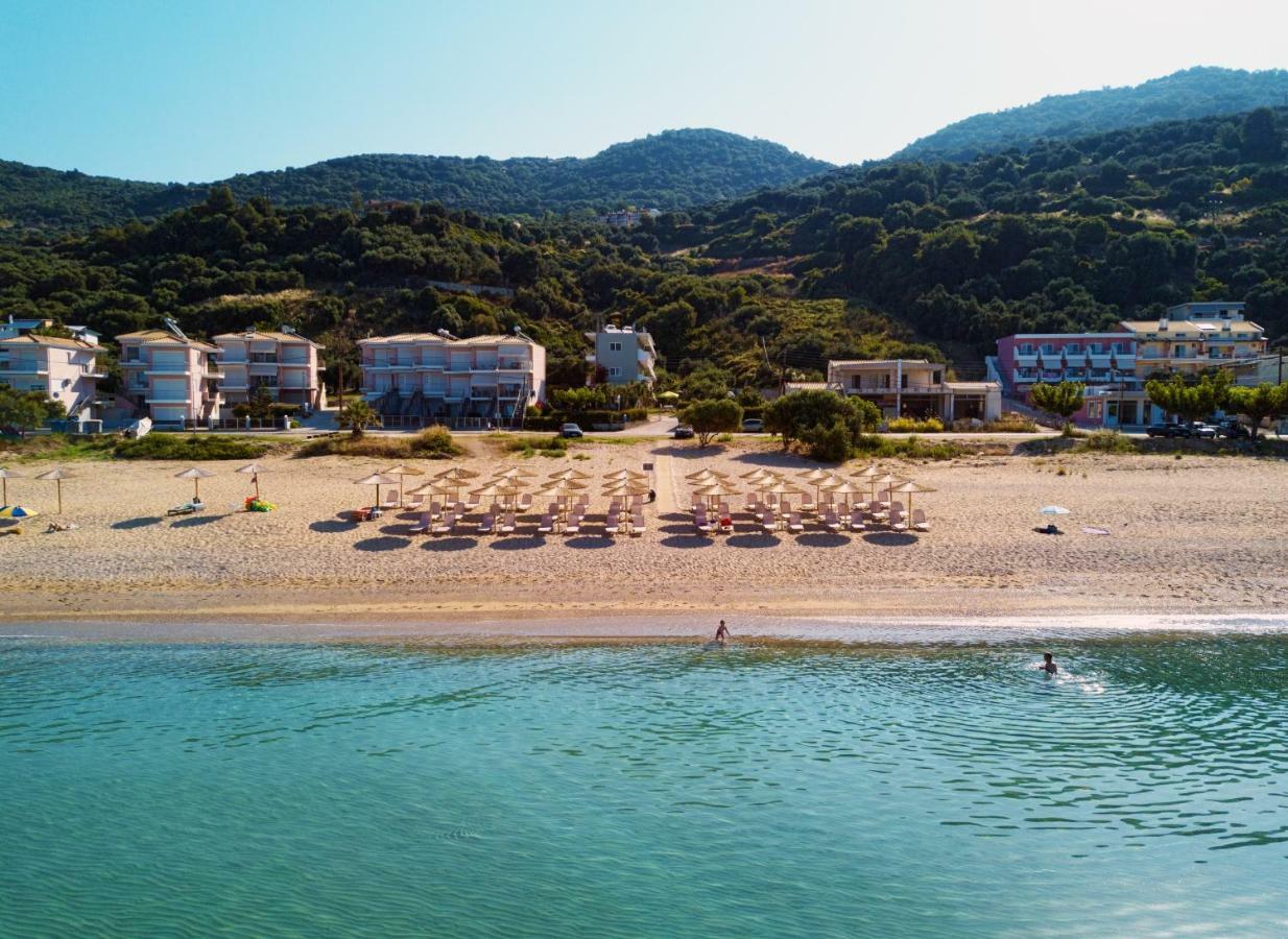 Studios Magda Paralia Vrachou Esterno foto